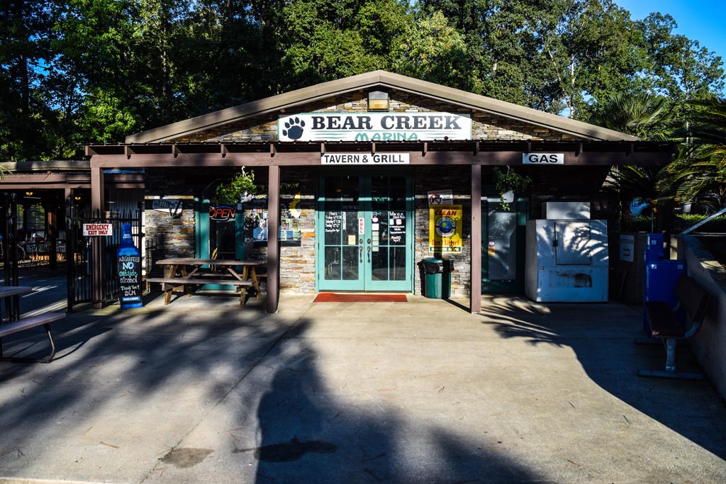 Bear Creek Marina offers some of the best camping in GA.